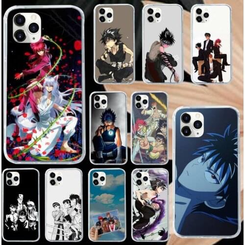 Yu Yu Yuyu Hakusho anime Phone Case for iPhone 11 12 mini pro XS MAX 8 7 6 6S Plus X 5S SE 2020 XR Luxury brand shell funda