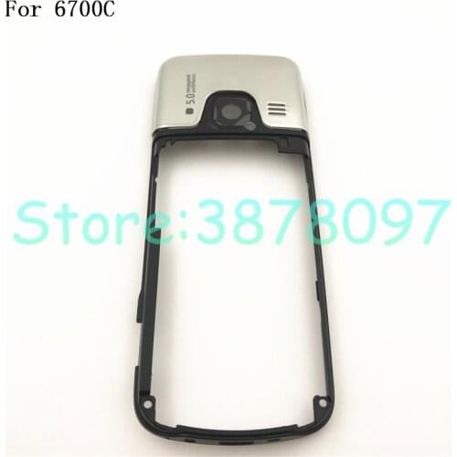 100% Original 6700C High Quality Replacement Part Middle Frame Housing Case Cover For Nokia 6700C 6700 Classic