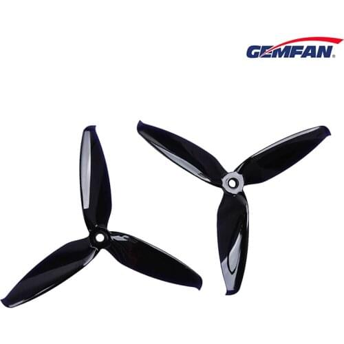 2pairs/lot Gemfan Flash 5552 3 Blade 5 Inch PC Propeller CW CCW prop compatible for FPV Racing Drone frame VS Gemfan 5152