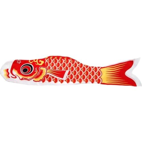 70cm Koi Nobori Carp Wind Socks Koinobori Colorful Fish Flag Hanging Wall Decor