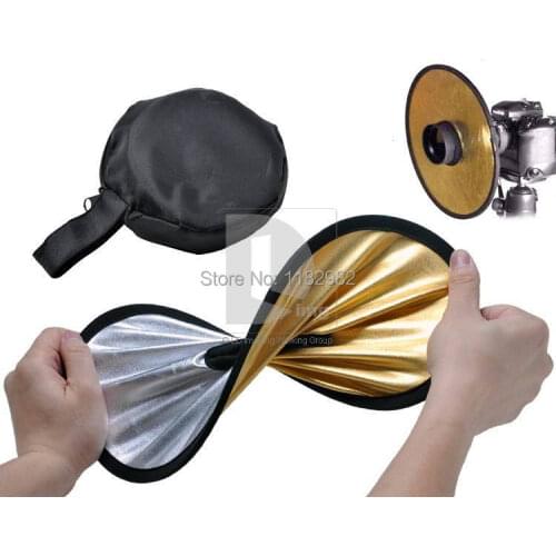 Photography Photo Reflector 30cm(12") 2in1 Light Collapsible Hollow Reflector