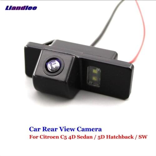 Integrated Special Car Reverse Camera For Citroen C5 4D Sedan/5D Hatchback/SW Car GPS Navigation Camera HD SONY CCD CHIP Alarm