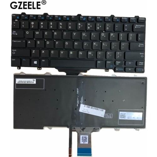 98% NEW US laptop keyboard For DELL Latitude 7350 5290 E5250 5270 E7270 E7250 7270MJ8HY 0MJ8HY XCD5M 0XCD5M Backlit