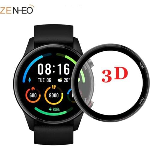 3D Curved Full Edge Soft Screen Protective Film Cover Protection For Xiaomi Mi Smart Watch Color Sports Version Smart Watch