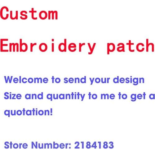 Custom design Embroidery patches