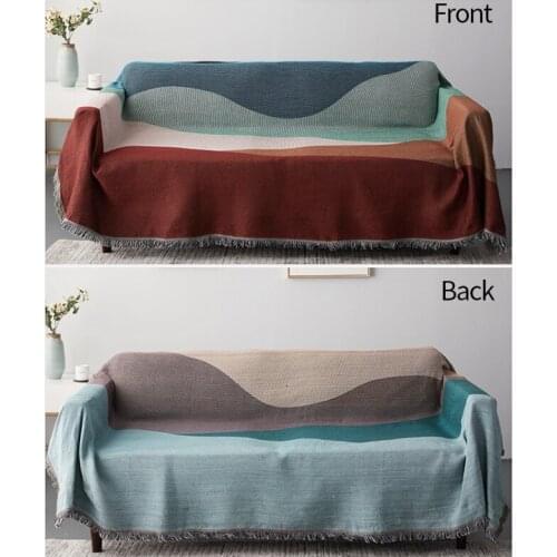 Ins Sofa Blanket Art Printed Air Conditioning Throw Blankets Washable Soft Dustproof Cover Washable Wall Hanging Tapestry Soft