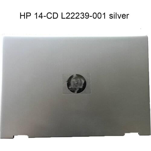 TPN W131 Laptop Frames for HP pavilion 14-CD L22250-001 L22287-001 L22210-001 L22239-001 gray Silver Golden touch LCD Back Cover