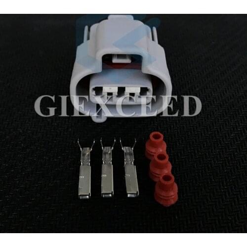 2 Sets 3 Pin DS-BN-3F-GR Waterproof Automobile Connector VSS Sensor 90980-11145 For TOYOTA Carola Corolla Alto 11143