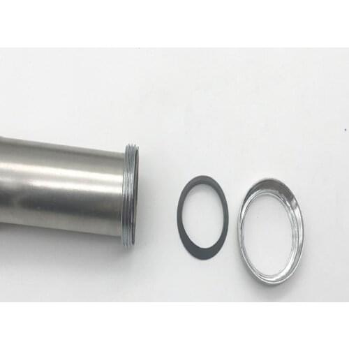 All corrugated stainless steel drainage pipe, water hose, washbasin face plate, universal water pipe, explosion-proof and odor p