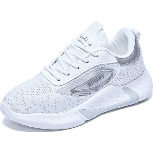 2021 Spring Sneakers Women Running Shoes Outdoor Walking Jogging Sneakers Lace Up Mesh Athletic Shoes Soft Fast Free Shipping