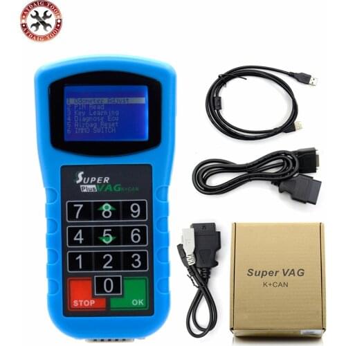 2020 Newest Super VAG K+CAN Plus 2.0 Diagnosis + Mileage Correction + Pin Code Reader SuperVAG K+CAN Plus Free Shipping