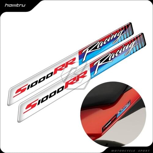 3D Resin Motorcycle Sticker Case for BMW Motorrad S1000RR S1000 RR Racing Sticker