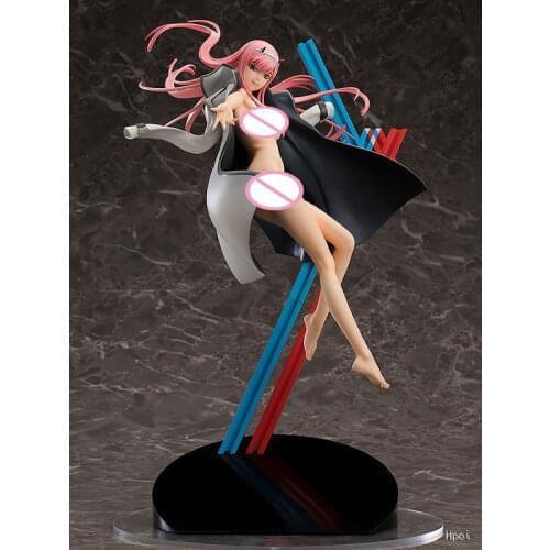 28-43cm Anime Darling in the FRANXX Zero Two Code 002 Bunny girl Sexy Girls PVC Action Figures Model Toys adult collection gifts