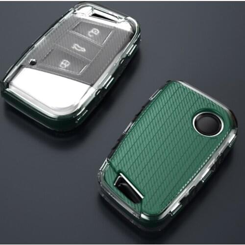 Car Key Accessories Are Suitable for Volkswagen Magotan Passat Cc Soft Shell Key Cover Car Interior Accessories