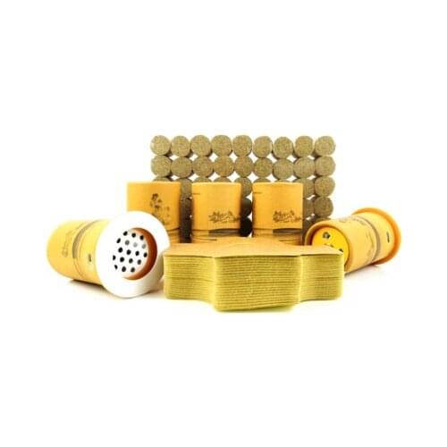Set moxibustion roller tube with warm moxa tank paster Ai home portable royal moxibustion box Ai wormwood palace cold fumigation