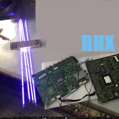 2Pieces/lot FOR Samsung 55inch LCD TV backlight lamp LMB-5500BM12 screen LJ64-02386A LJ64-02391A 1PCS=80LED 617MM