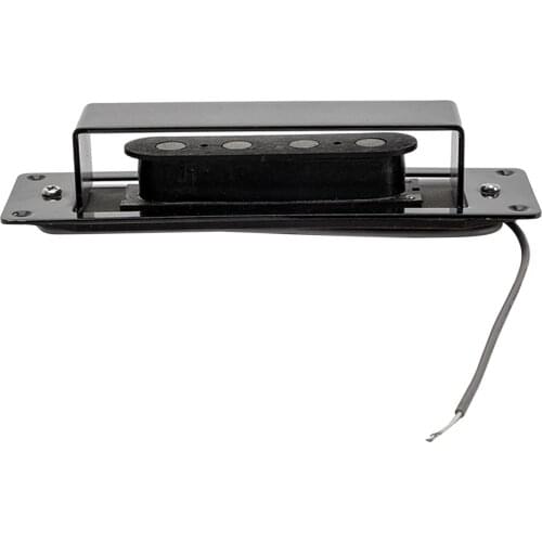 Lightweight 4 String Electric Bass Pickup for Jazz Bass Guitar Replacement Part Musical Instrument Tool, Black