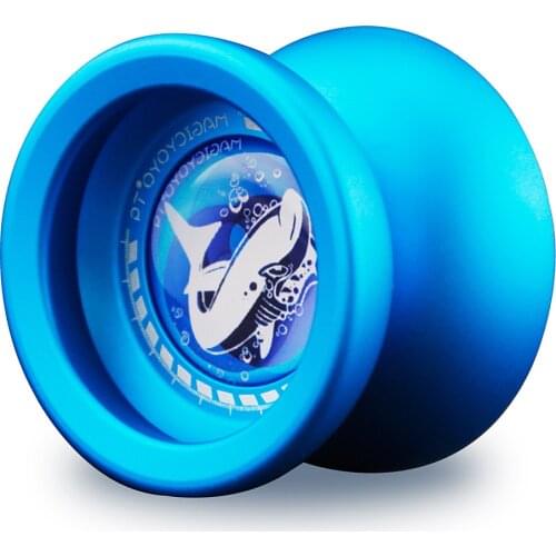Magic Yoyo Professional Toys T9 Polished Alloy Aluminum Responsive Unresponsive Yoyo Ball Classic Spin Toy 2018 New Arrival