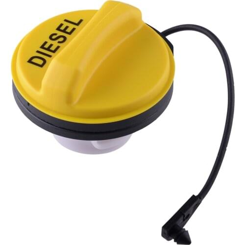 Car Diesel Fuel Filler Cover Cap Lid Accessories Plastic Yellow Fit For Land Rover Discovery LR 3 4 5 LR053666