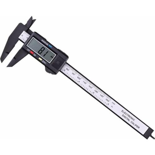 New 150mm 6 inch caliper Digital Electronic digital pachometer Carbon Fiber Vernier Calipers Gauge Micrometer Measuring Tools