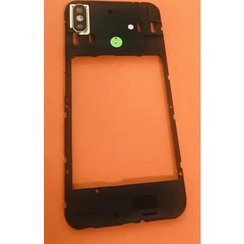 Original Protective Battery Case back Cover+camera lens+loud speaker For Leagoo M12 MT6739 Quad Core 5.7inch Free shipping