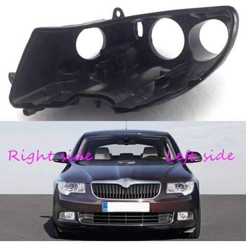 Headlight Base for Skoda Superb 2009 2010 2011 2012 2013 Headlamp House Car Rear Base Front Auto Headlight Back House