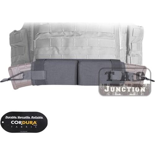 Emerson Hanging Side Pull Magazine Bag For Vest Tactical M4 5.56 MOLLE Hook & Loop Magazine Holder Pouch Wolf Gray