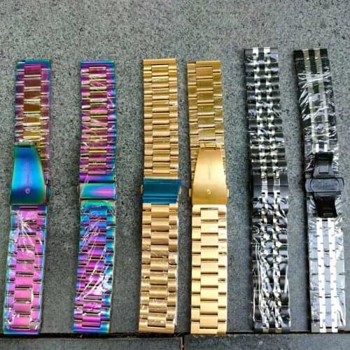 22MM 20MM Metal For Samsung galaxy watch 3 45 S3 Classic Band amazfit gtr Strap huawei GT 2 42 46mm active 2 40 44mm Smartwatch