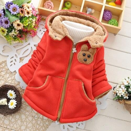 Retail 1 pc. Childrens Clothing Cartoon Panda Outerwear Baby Boy Winter Clothes Thickening Outerwear Coat Childrens cotton-pad