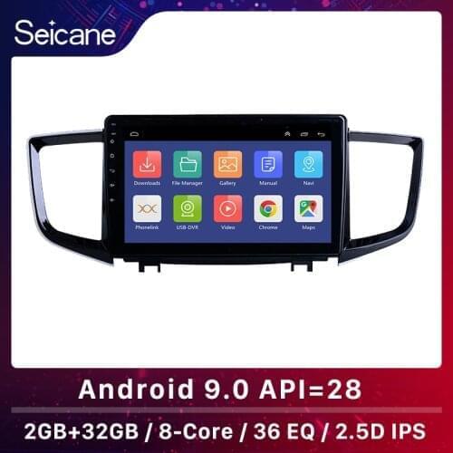 Seicane 2G+32G Android 9.0 8-core Car Radio Multimedia Video Audio Player Navigation GPS For 2016 Honda Pilot support Carplay