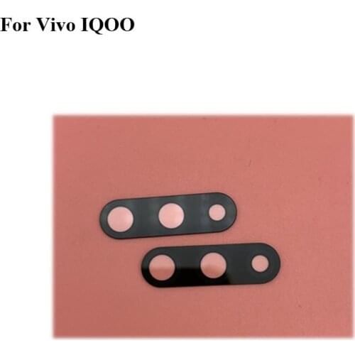 2PCS Tested For Vivo IQOO Housing Rear Back Camera Glass Lens For Vivo IQ OO Back camera glass For VivoIQOO Replacement Repair