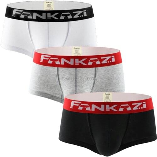 High quality cotton Series Mens Specialty Bulge Pouch Little Boxers Underwear Comfortable type shorts