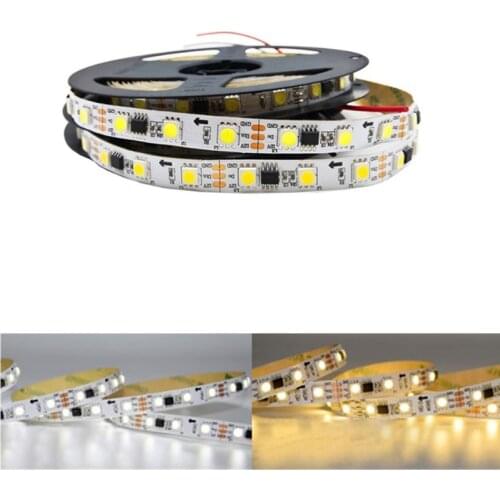 WS2811IC 1903IC Led Strip Light 5050 SMD Addressable 60led External 1 IC Control 3 Leds Smart Pixels Dual Signal Strip DC12V