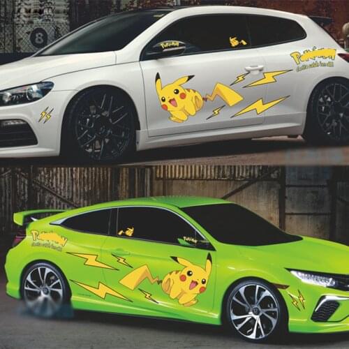 Japanese Anime Custom Stickers Car Door Elves Sticker ELF Funny Racing Car Decal Vinyl Film Vehicle Accessories