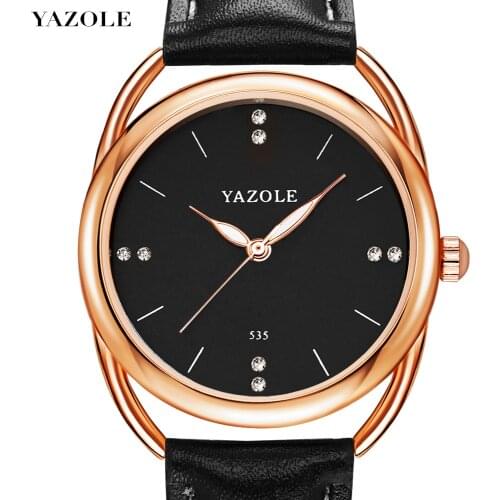 YAZOLE 2021 Hot Sell Women Watch Charming Appearance Crystals Decoration Dial Quartz Wristwatch Gift for Lovers Relogio Feminino