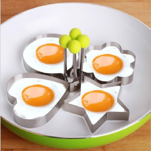 Fried Egg Pancake shaper Stainless Steel Shaper Mould Mold Kitchen Pancake Rings Cooking Egg Mold