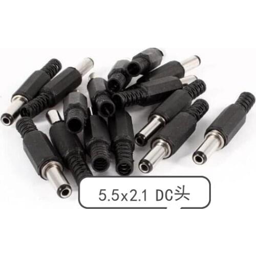 10pcs DC 5.5x2.1 mm 5.5 * 2.1MM