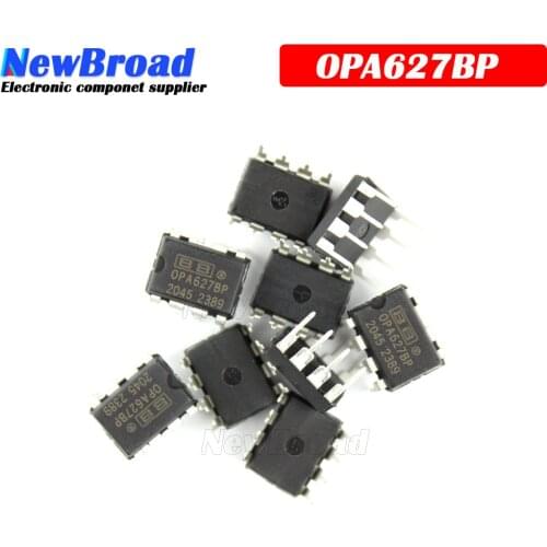 2PCS OPA627BP DIP8 OPA627B DIP OPA627 DIP-8 Precision High-Speed Difet OPERATIONAL AMPLIFIERS