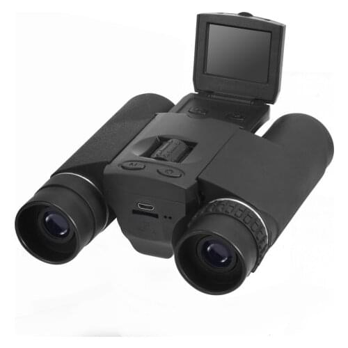 FS308 12MP 720P Binocular Camera Support Various Languages And SD Card Up To 32GB Digital Telescope With 2.0'' display