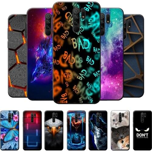 For Xiaomi Redmi 9 Case on Redmi 9 Redmi9 Case For Redmi 9 TPU Bumper Case Silicone For Redmi 9 6.5" Soft Protective Phone Bag