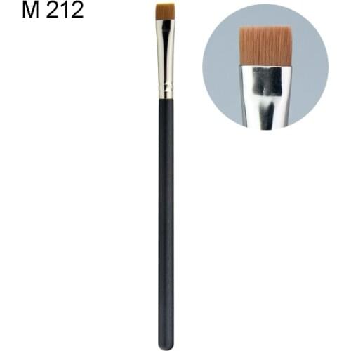 Professional Single Thin Eyebrow Brush Flat Liquid Gel Eyeliner Eyelash Concealer Makeup Brushes Blending Eye Lip Cosmetic Tools