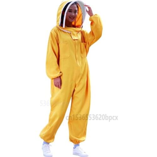 Anti Bee Beekeeping Clothing Suit Apiculture Protetor Beekeeping Equipment Clothes Jacket Hat Suit Product Bee Tools