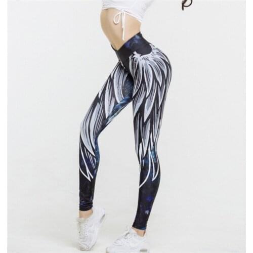 Легинсы с принтом La MaxZa China At AliExpress