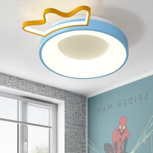 Nordic bedroom lamp warm cute childrens room ceiling lamp modern minimalist home LED boy girl room lamp LB12171