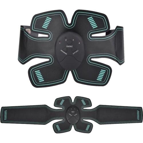 Body Slimming Massager EMS Fitness Trainer ABS Stimulator Waist Abdominal Muscle Stimulator Electro Stimulation /EMC, ROHS