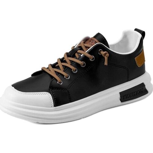 Men Tennis Shoes Breathable Male Outdoor Sneakers Adult Non-slip Comfortable leather Athletic Shoes Soft Jogging Tenis Zapatos