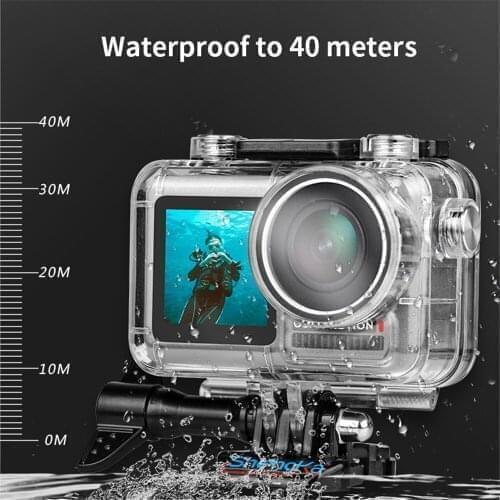 New Underwater Waterproof Case for DJI Osmo Action Camera Diving Protective Housing Shell for DJI Osmo Sports Camera Accessory