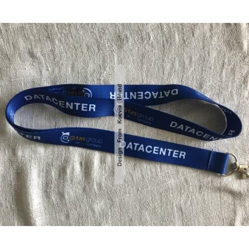 Wholesale OEM Custom company brand Logo Card Lanyard Neck Strap Key Ring Mobile Phone USB Hang Rope Lanyard