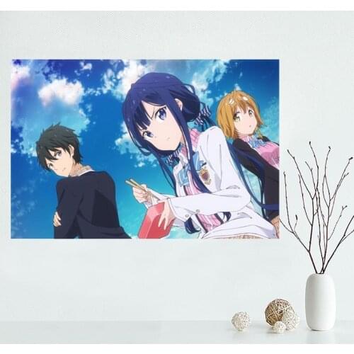 Modern Masamune Kun No Revenge Poster Paintings For Living Room Wall Art Canvas Fabric Cloth Decoration Poster Wall Art Unframed