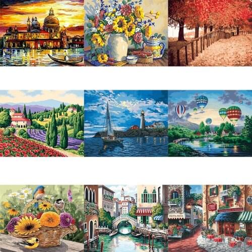 Tapb Paintings By Numbers On Canvas